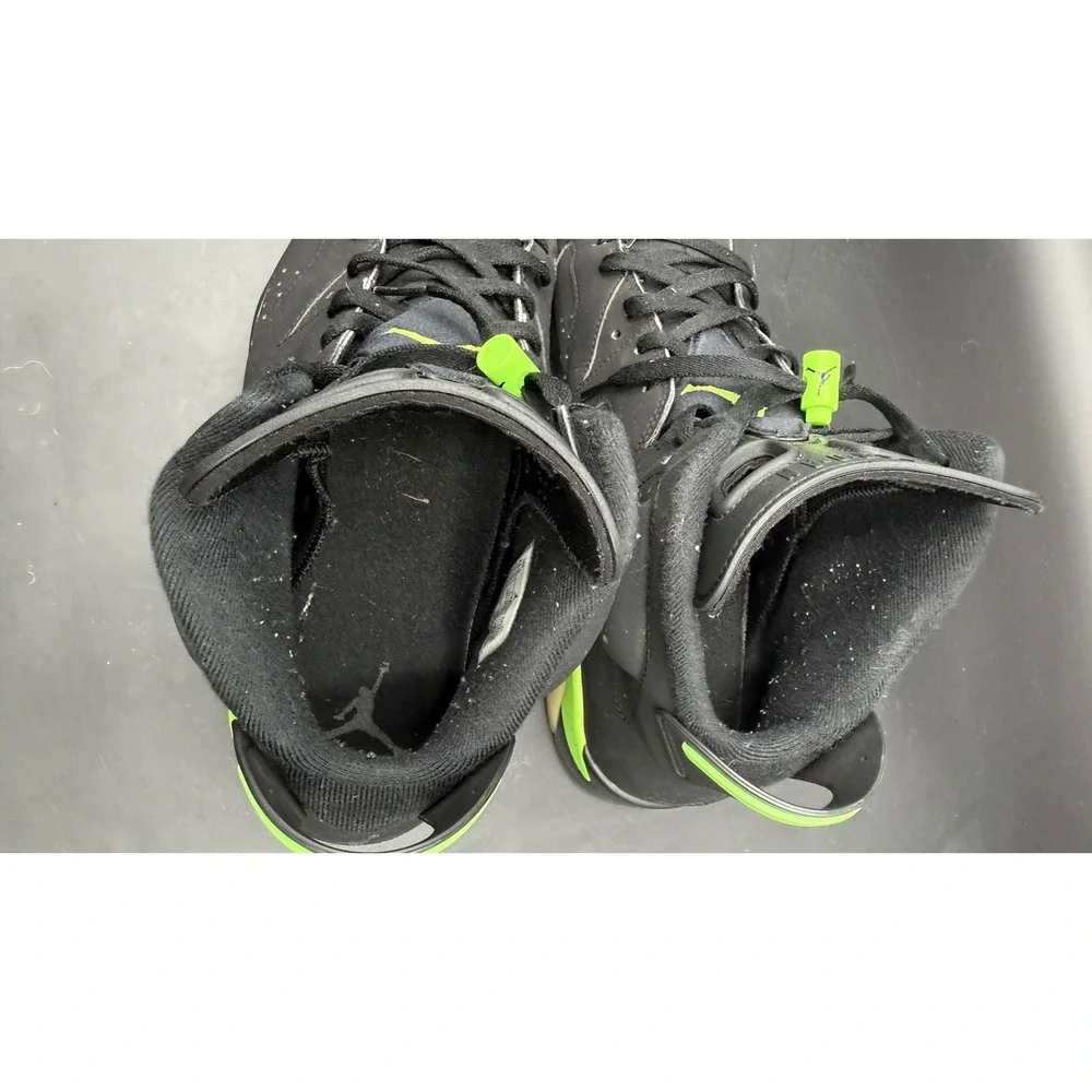 Air Jordan 6 Retro Electric Green CT8529-003 Men's Size 11.5 Black 2021